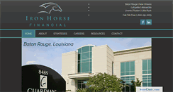 Desktop Screenshot of ironhorse-financial.com