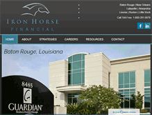 Tablet Screenshot of ironhorse-financial.com